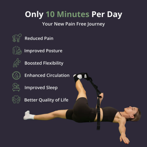 Wellness Glow™ FlexStrap - Stretching Strap