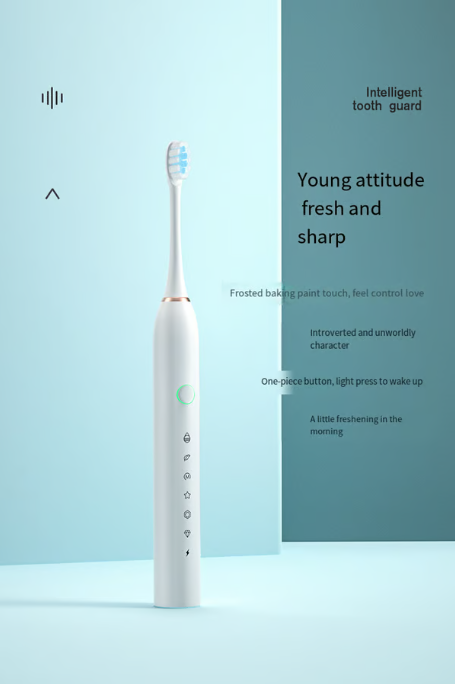 Wellness Glow™ Sonic Electric Adult Toothbrush