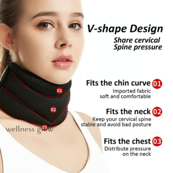 Wellness Glow™ CerviCorrect Neck Brace
